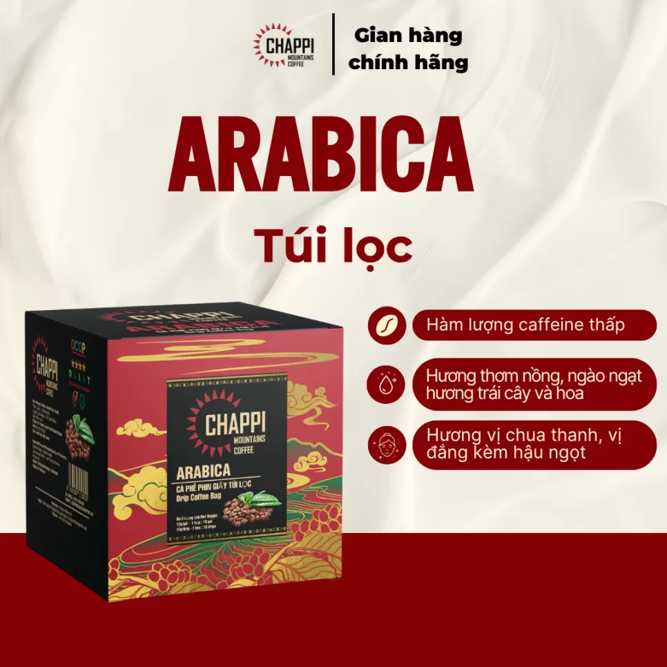 Cà Phê ROBUSTA PHIN GIẤY ĐẬM VỊ TRUYỀN THỐNG (đậm đà, đắng mạnh, hợp với gu cà phê người Việt, tiện lợi pha không cần phin)